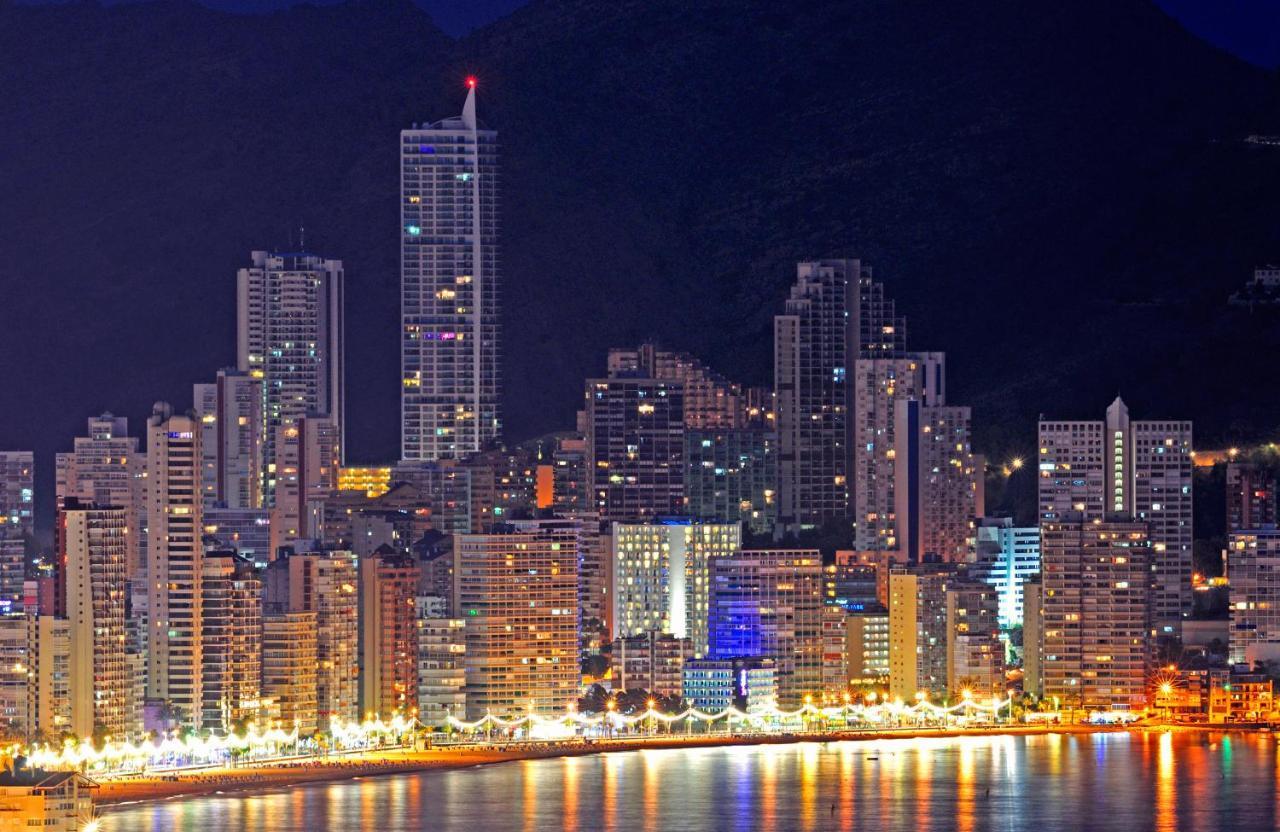 Skyline 14 Large And Sunny All-Day Balcony With Stunning Sea Views Benidorm Exterior foto